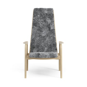 Lamini Kinderfauteuil gelakt Eik/schapenvacht - Scandinavian Grey (grijs) - Swedese