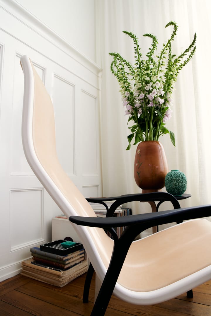 Lamino Duality fauteuil, Zwart geglazuurd Swedese