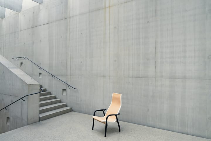 Lamino Duality fauteuil, Zwart geglazuurd Swedese