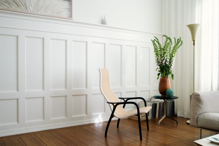 Lamino Duality fauteuil, Zwart geglazuurd Swedese