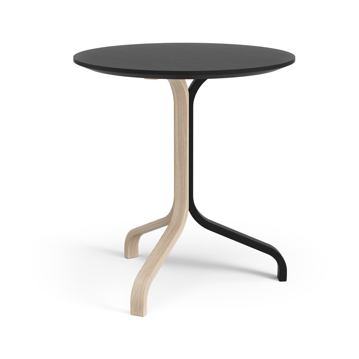 Swedese Lamino Duality tafel 49 cm Zwart geglazuurd