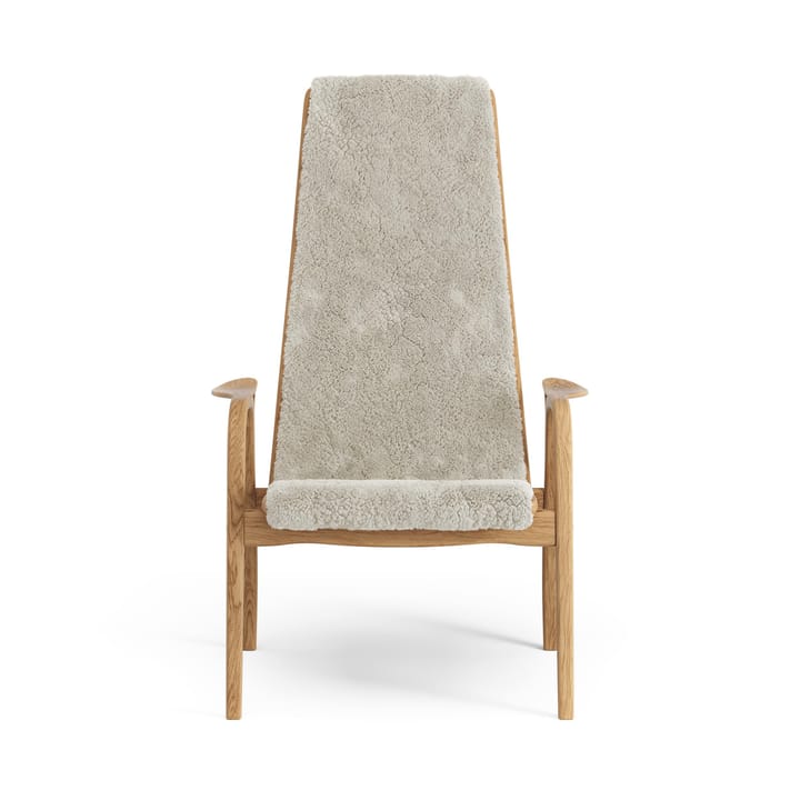 Lamino Fauteuil Eik geolied/schapenvacht - Moonlight (beige) - Swedese