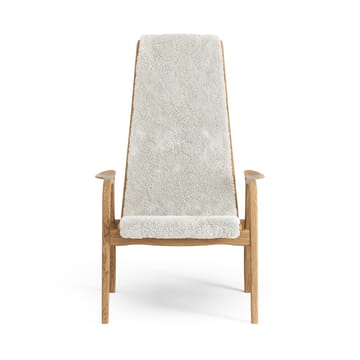Lamino Fauteuil Eik geolied/schapenvacht - Offwhite (wit) - Swedese