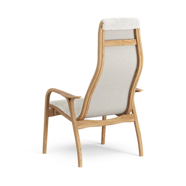 Lamino Fauteuil Eik geolied/schapenvacht - Offwhite (wit) - Swedese