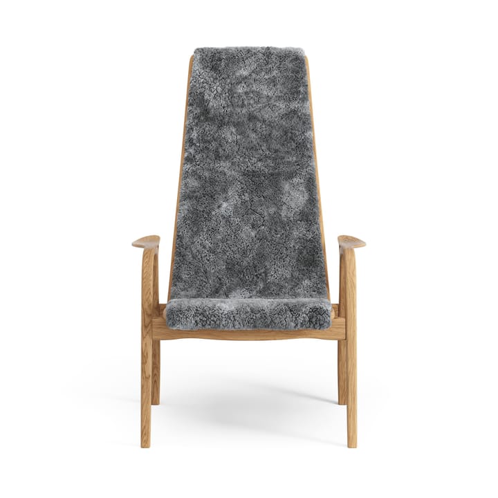 Lamino Fauteuil Eik geolied/schapenvacht - Scandinavian Grey (grijs) - Swedese