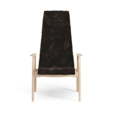 Lamino Fauteuil gelakt Beuk/schapenvacht - Espresso (bruin) - Swedese