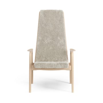 Lamino Fauteuil gelakt Beuk/schapenvacht - Moonlight (beige) - Swedese