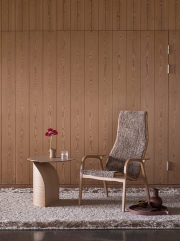 Lamino Fauteuil gelakt Beuk/schapenvacht - Moonlight (beige) - Swedese