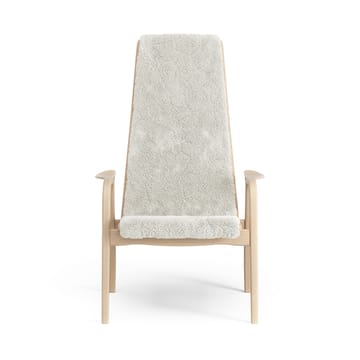 Lamino Fauteuil gelakt Beuk/schapenvacht - Offwhite (wit) - Swedese