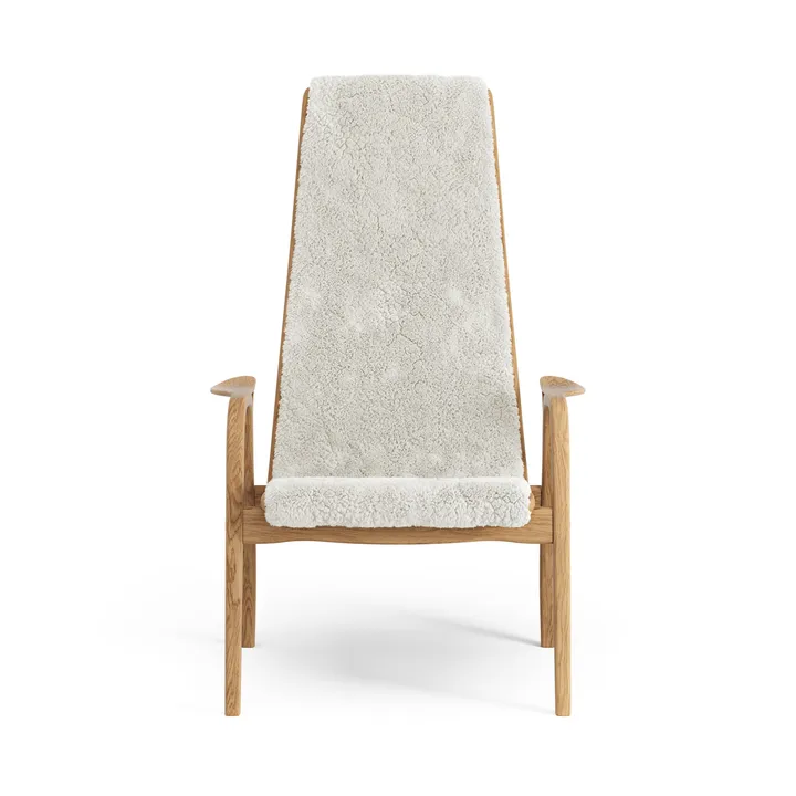 Lamino fauteuil geolied eiken/schapenvacht - Offwhite (wit) - Swedese