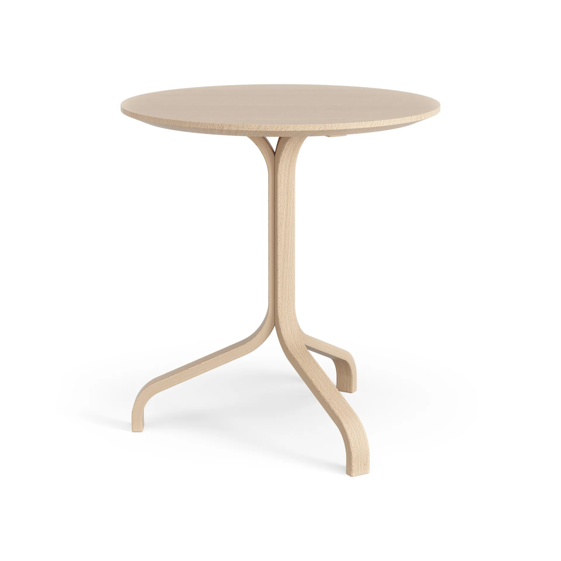 Lamino tafel Ø46x49 cm, Bok gelakt Swedese