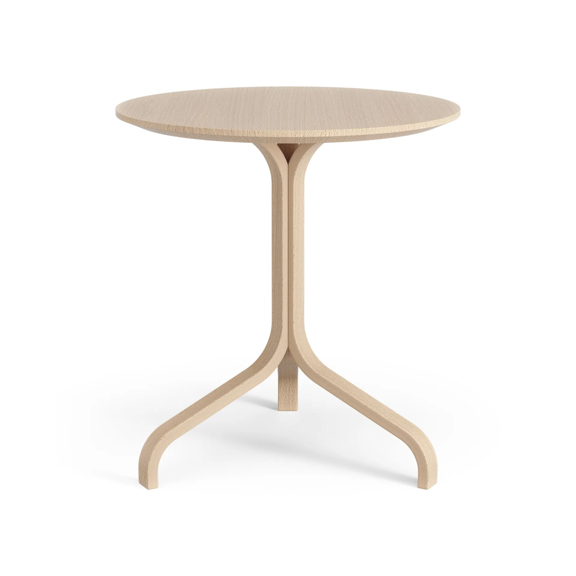 Lamino tafel Ø46x49 cm, Bok gelakt Swedese