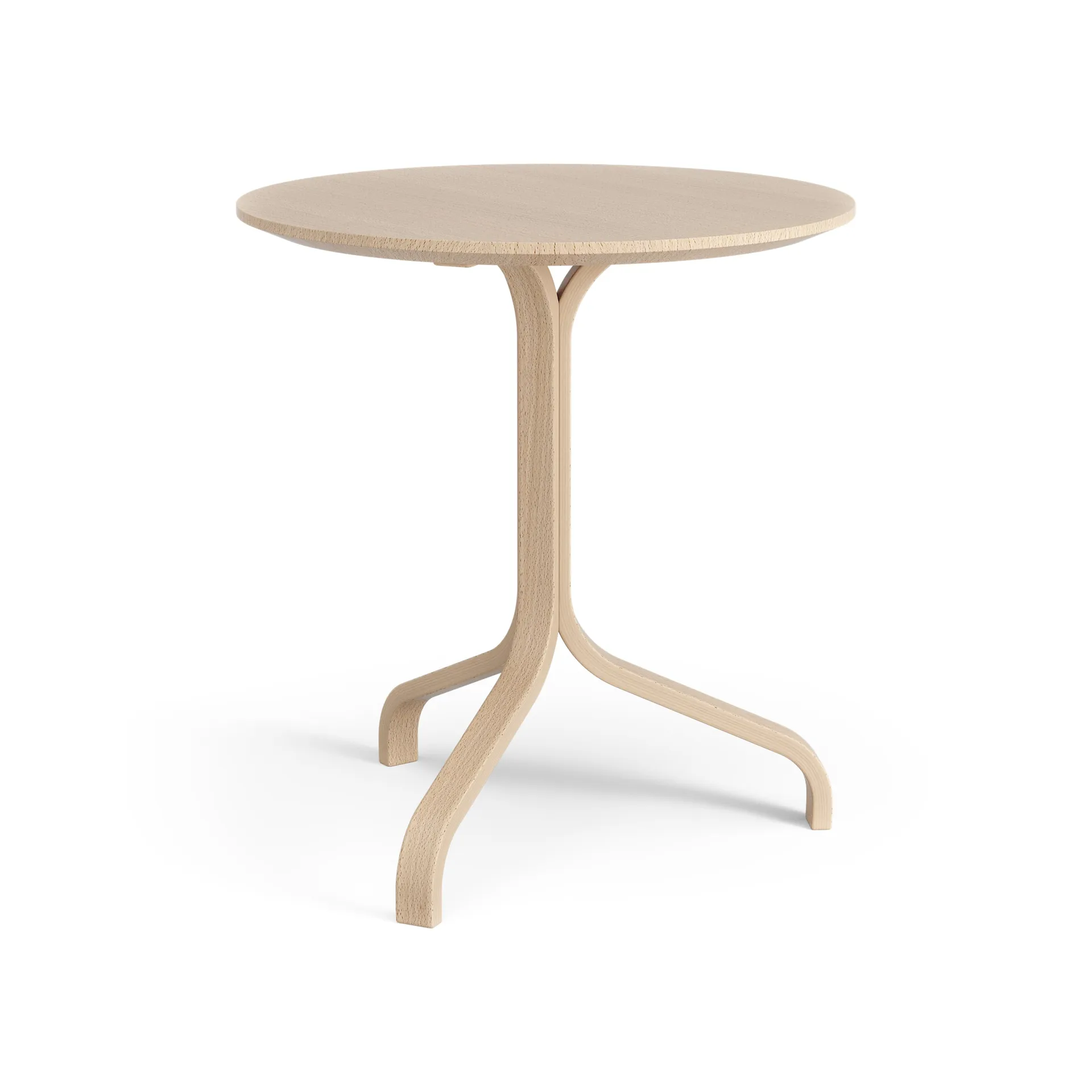 Lamino tafel Ø46x49 cm, Bok gelakt Swedese