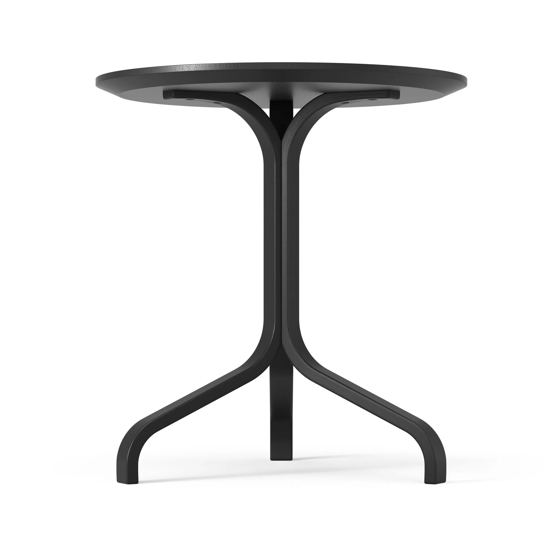 Lamino tafel 49cm, Beuk zwart geverfd Swedese