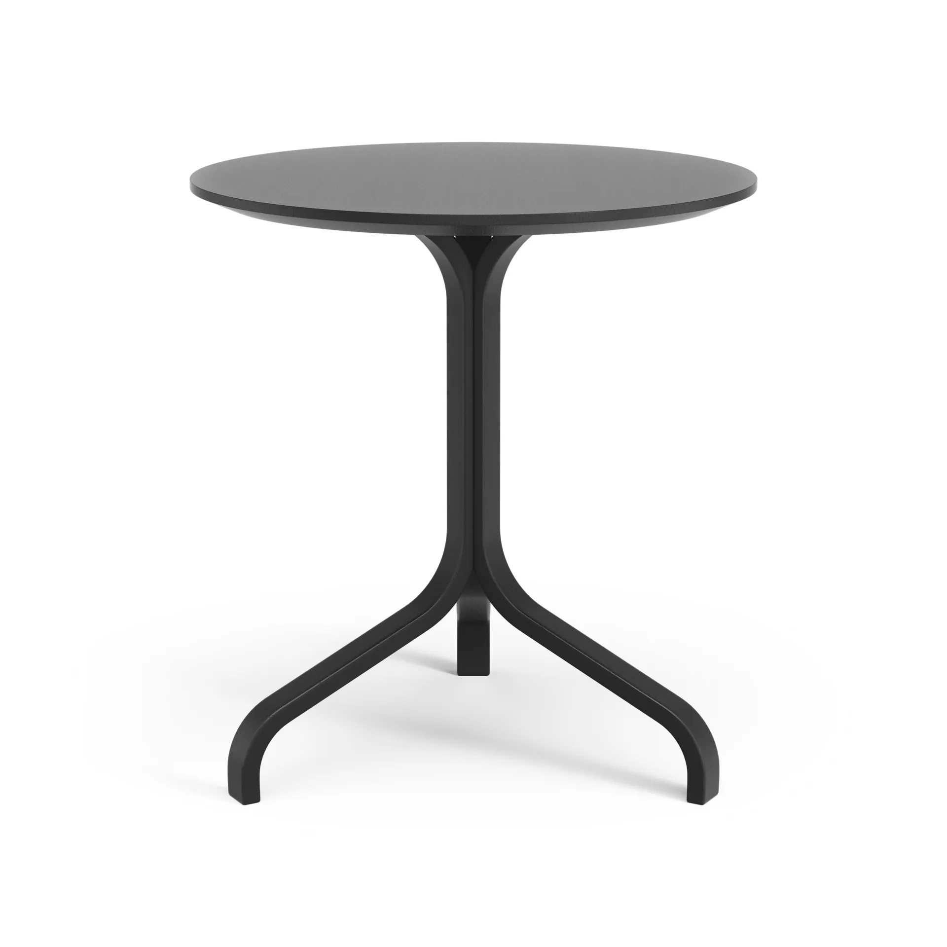 Lamino tafel 49cm, Beuk zwart geverfd Swedese