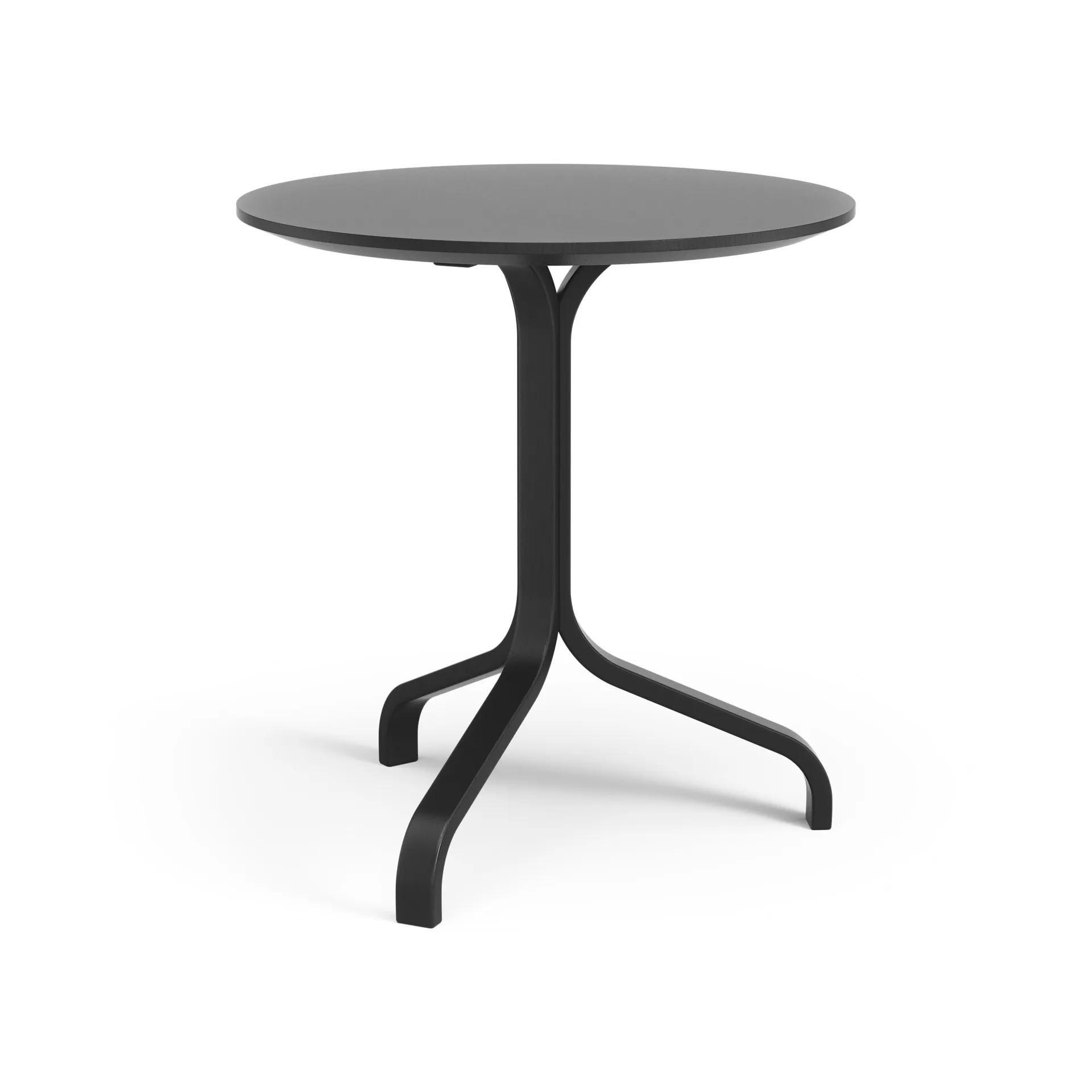 Lamino tafel 49cm, Beuk zwart geverfd Swedese