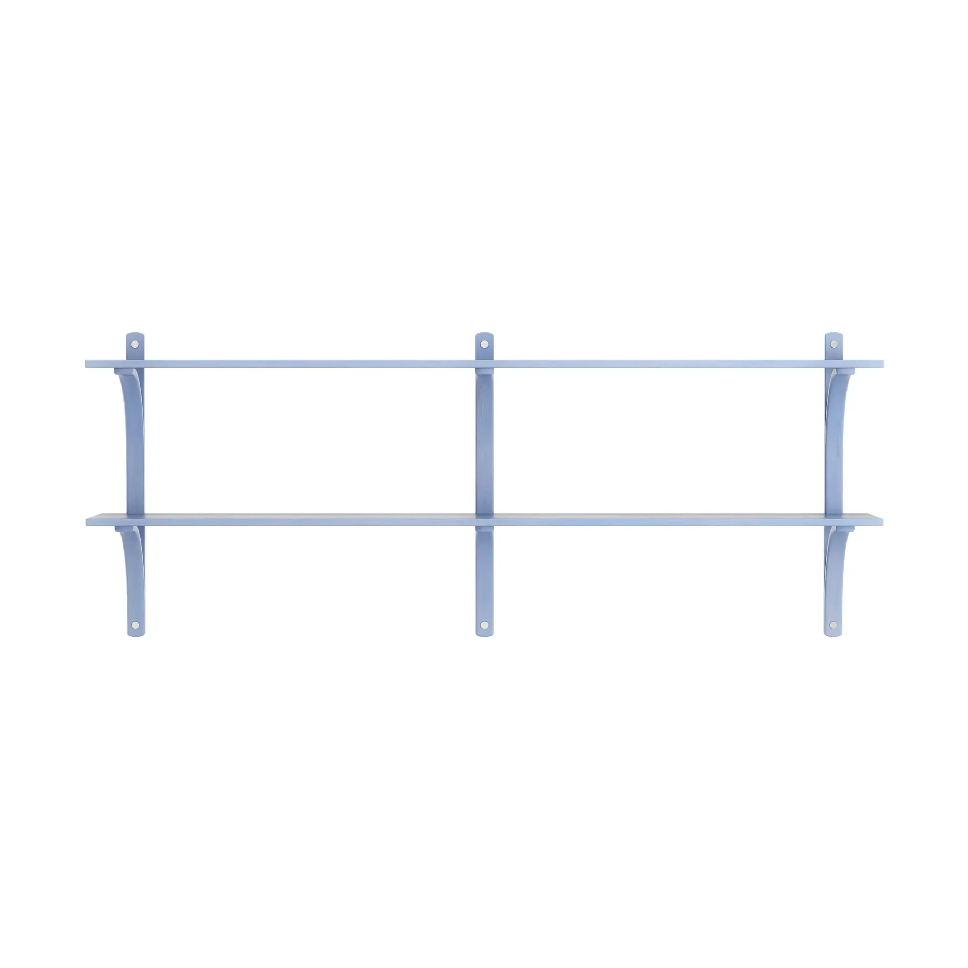 Levi plank, Ilke blauw-roestvrijstaal,2 planken,180 cm Swedese