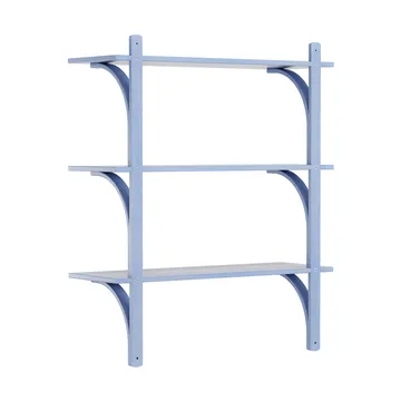 Levi plankrek 3 planken - ILKE Blue-messing, 90 cm - Swedese