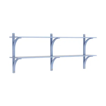 Levi wandplank - Ilke blauw-messing,2 planken,180 cm - Swedese