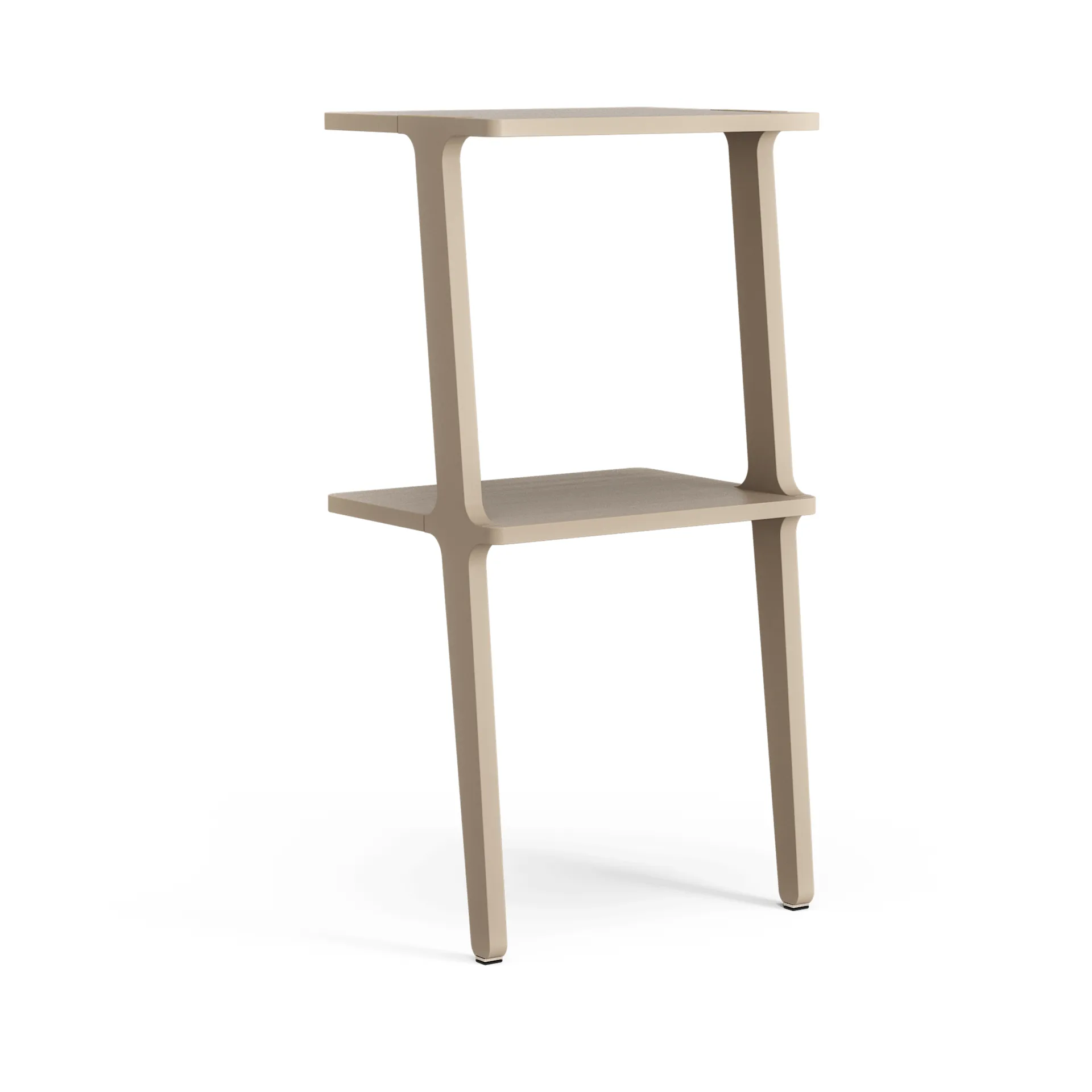 Libri rek 2 planken, Essenhout gelakt nutmeg Swedese