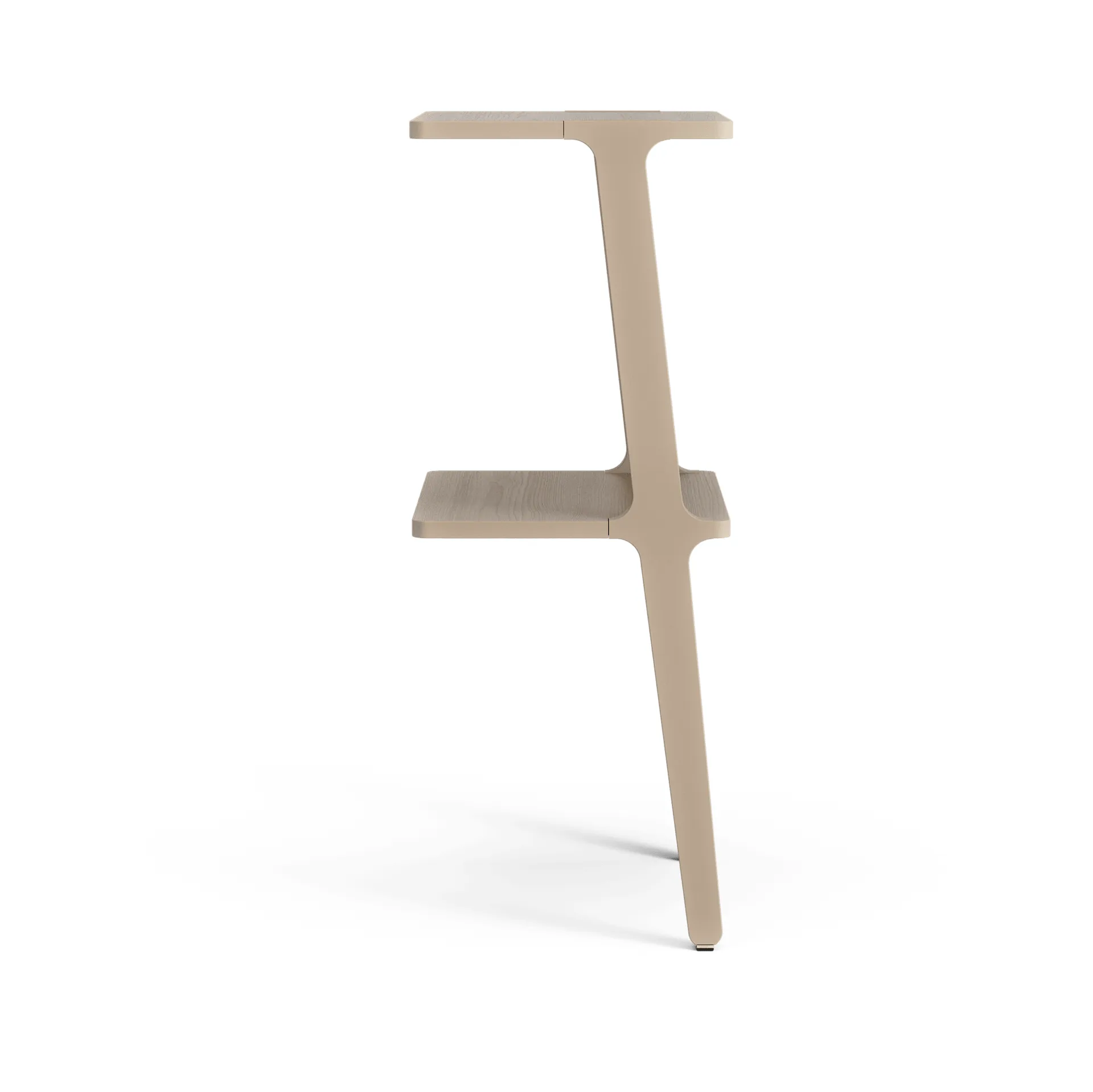 Libri rek 2 planken, Essenhout gelakt nutmeg Swedese