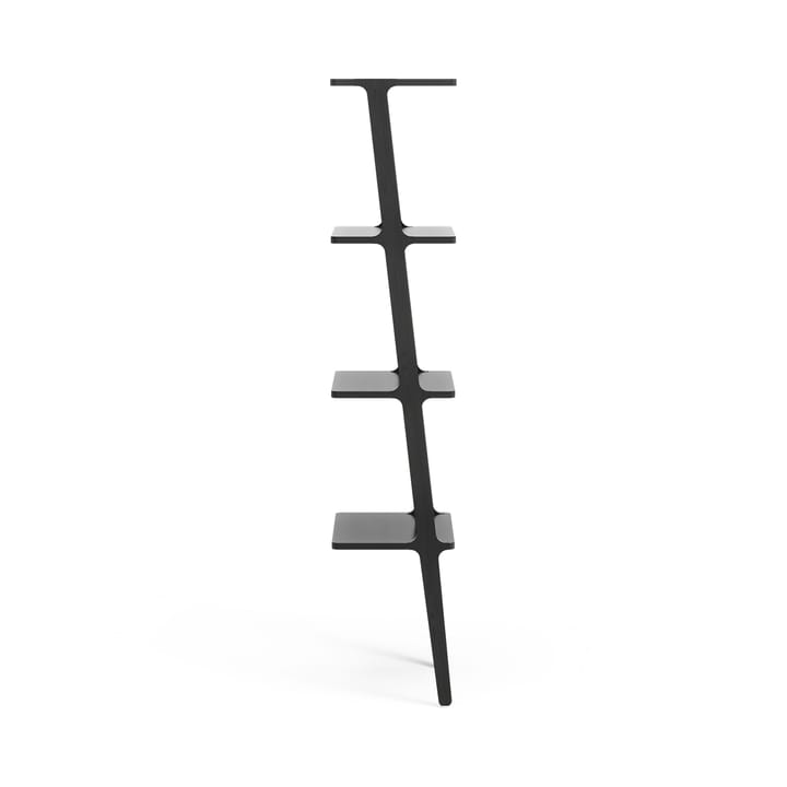 Libri Wandplank 4 planken, Es zwart glanzend Swedese