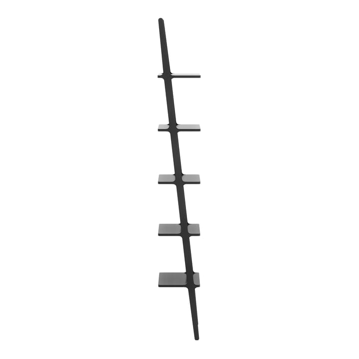 Libri Wandplank 5 planken, Es zwart glanzend Swedese