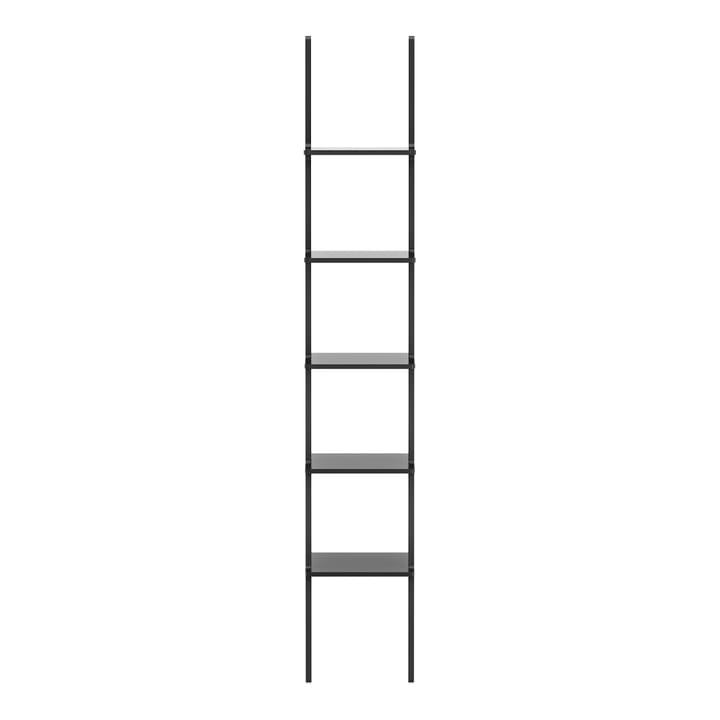 Libri Wandplank 5 planken, Es zwart glanzend Swedese