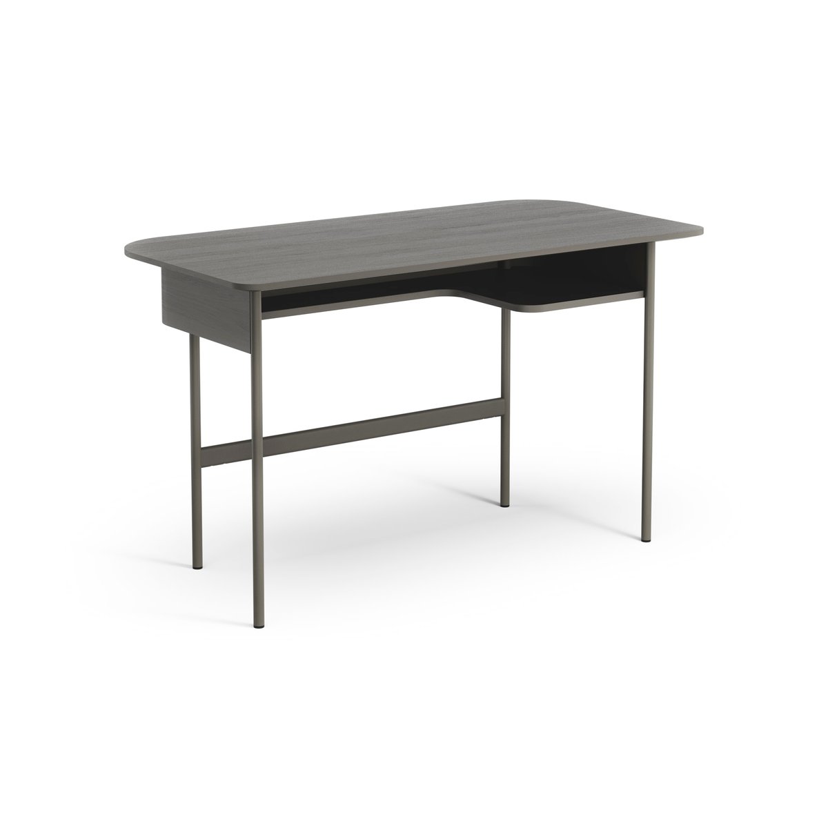Swedese Luna bureau Eiken orkaangrijs | Scandinavisch Interieur | Bureaus | Grijs
