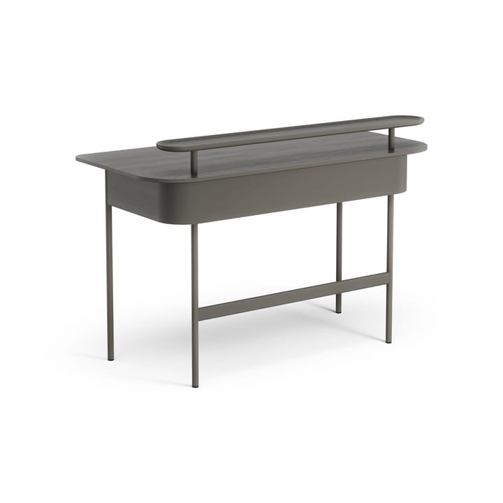 Luna bureau met plank, Eiken orkaangrijs Swedese