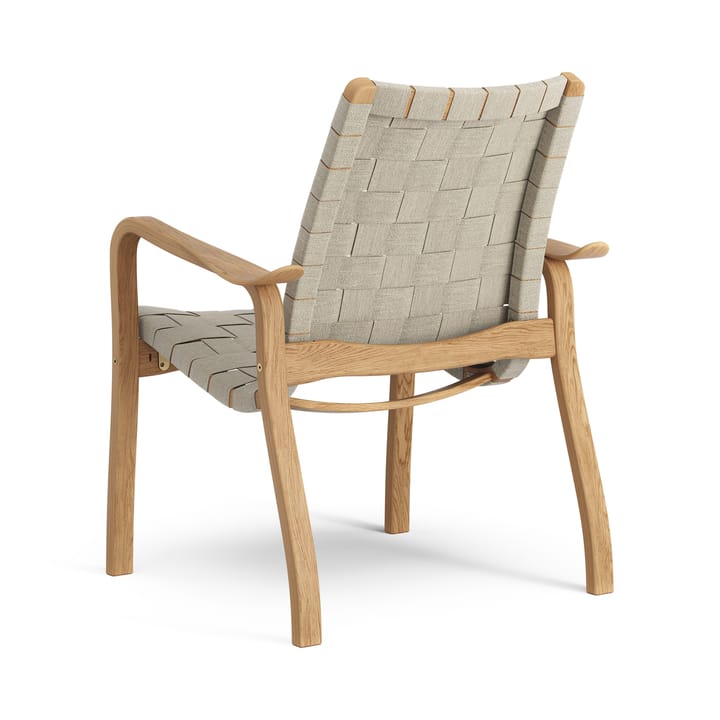 Primo Fauteuil laag Eik geolied, Natuur Swedese