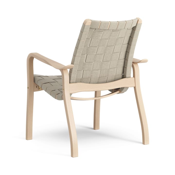 Primo Fauteuil laag gelakt Beuk, Natuur Swedese