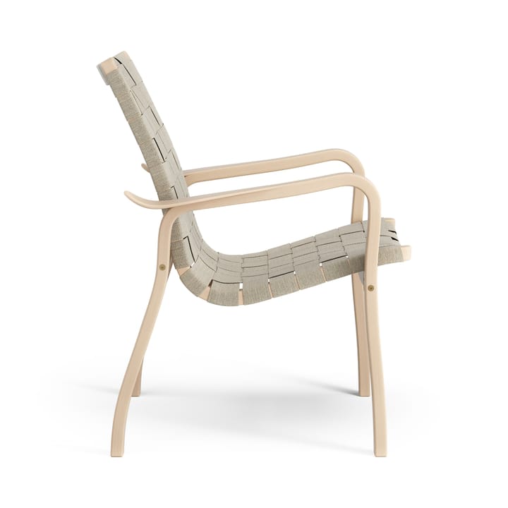 Primo Fauteuil laag gelakt Beuk, Natuur Swedese