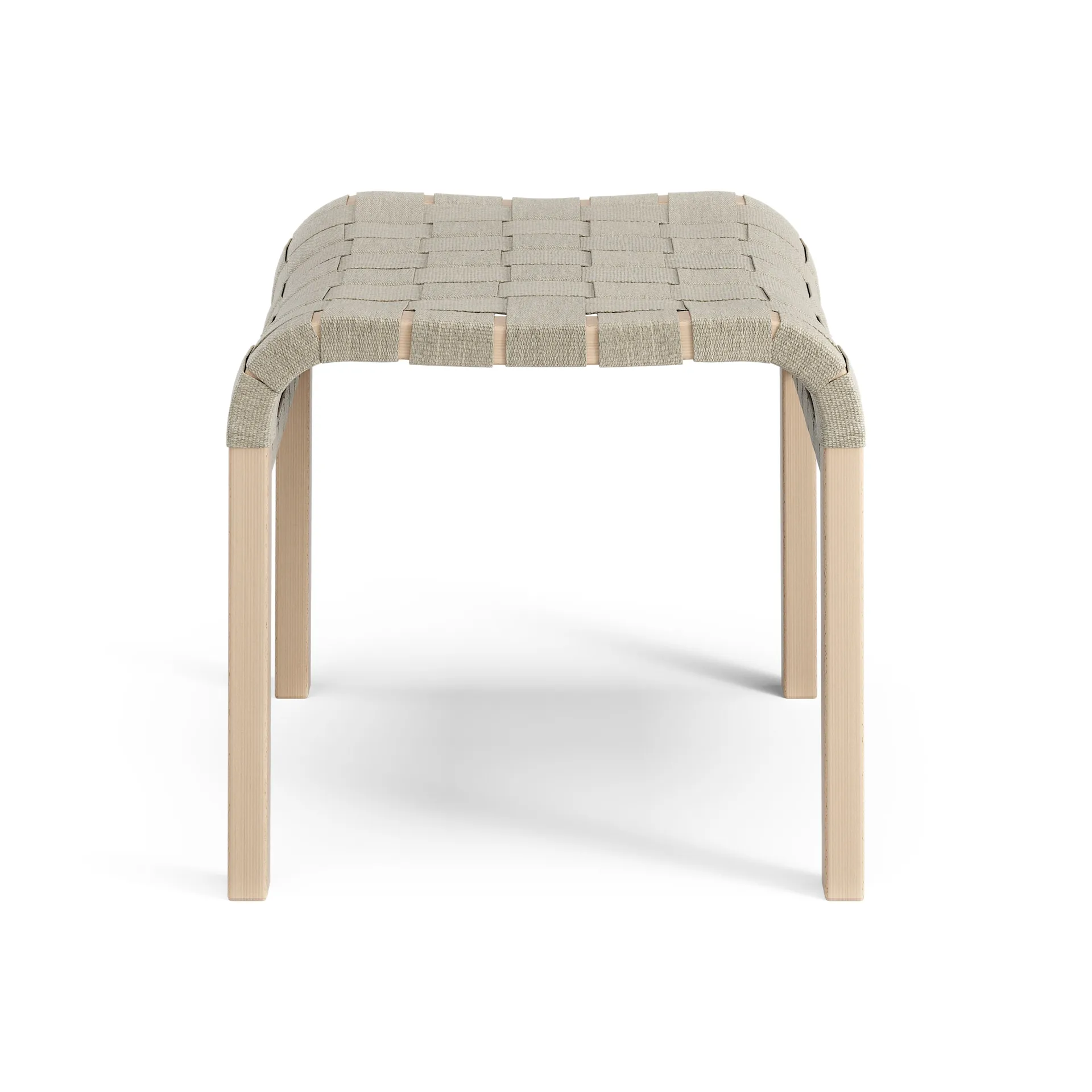 Primo voetenbankje Beuk gelakt, Natuur Swedese