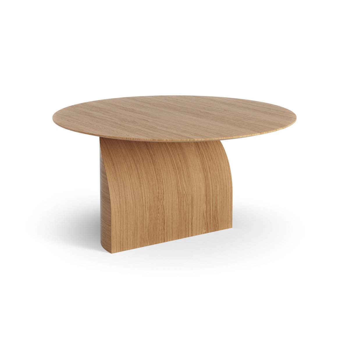 Swedese Savoa bijzettafel H45cm Eik geolied | Scandinavisch Interieur | Salontafels | Beige