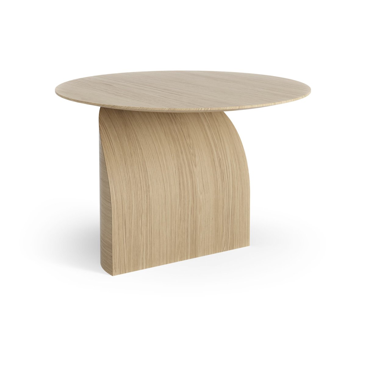 Swedese Savoa tafel H45cm Eik gelakt | Scandinavisch Interieur | Bijzettafels | Beige