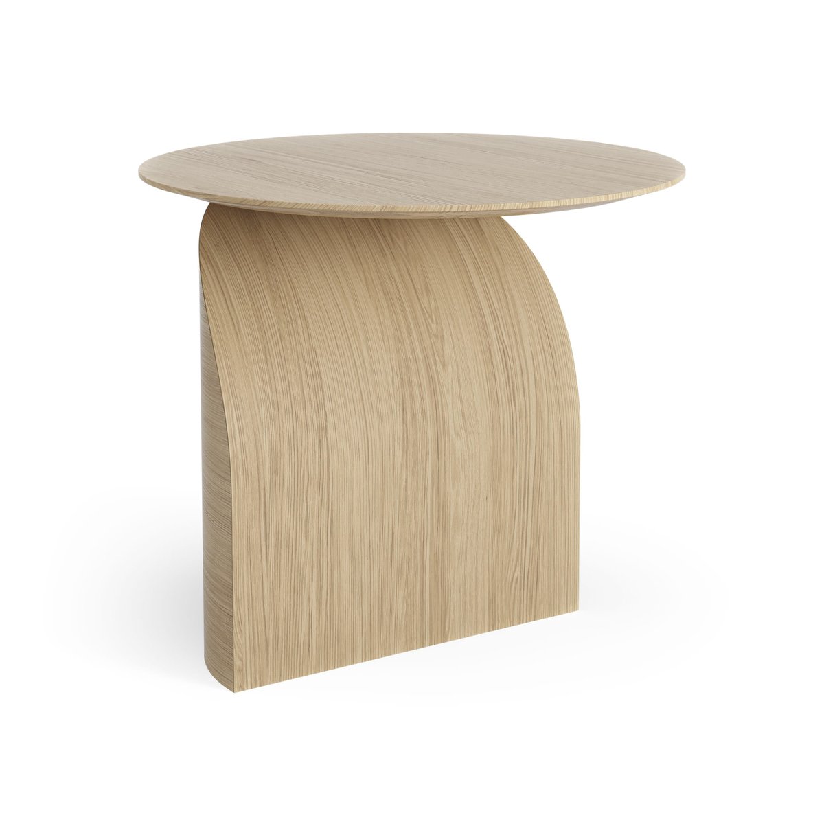 Swedese Savoa tafel H50cm Eik gelakt | Scandinavisch Interieur | Bijzettafels | Beige