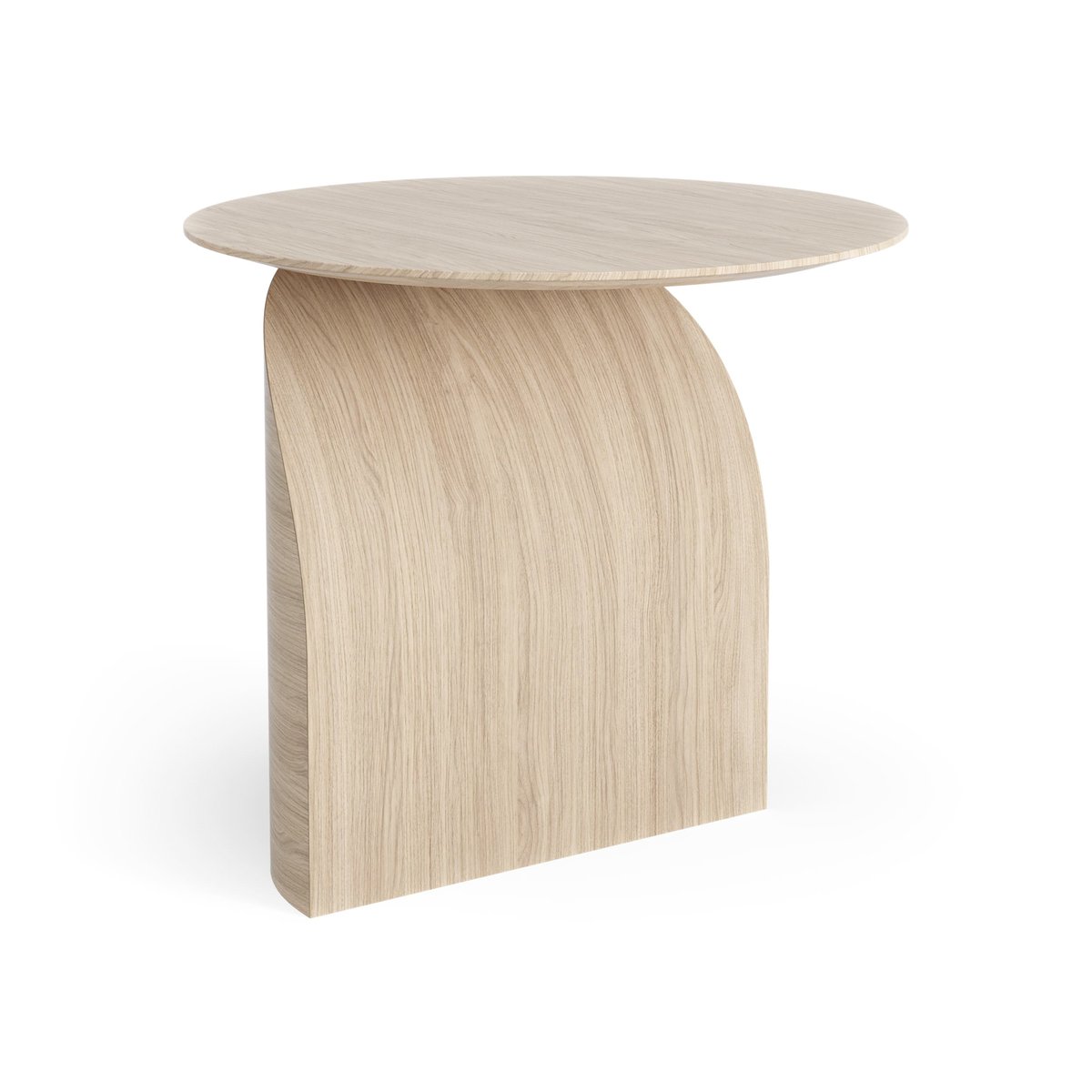 Swedese Savoa tafel H50cm Eik wit gepigmenteerd