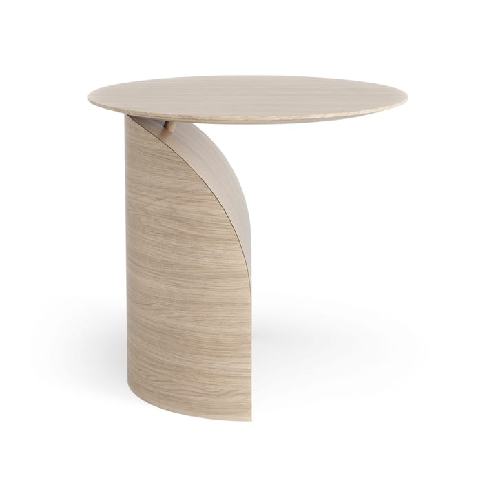 Savoa tafel H50cm, Eik wit gepigmenteerd Swedese