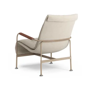 Serpentine fauteuil - Stof Romo Linara Rye-nutmeg-Tärnsjö Cognac - Swedese