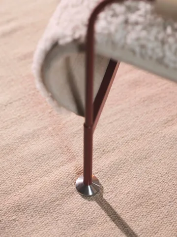 Serpentine fauteuil - Stof Romo Linara Rye-rood-Tärnsjö Nature - Swedese