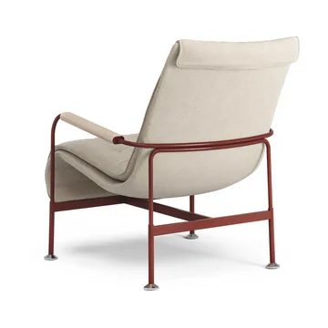 Serpentine fauteuil - Stof Romo Linara Rye-rood - Swedese