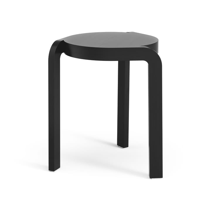Spin kruk H44 cm, Esp zwartgeglazuurd Swedese