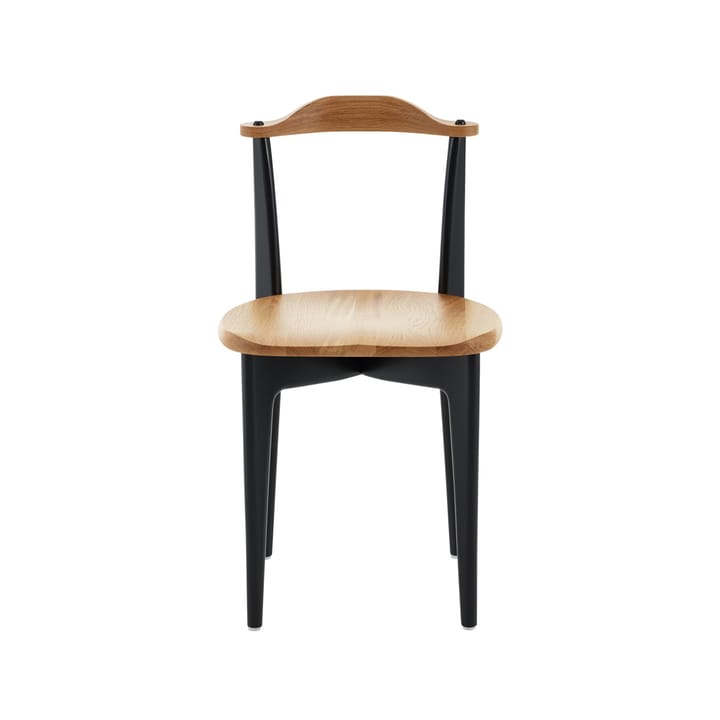 Thema stoel - eikenhout, frame in zwartgelakt berkenhout - Swedese