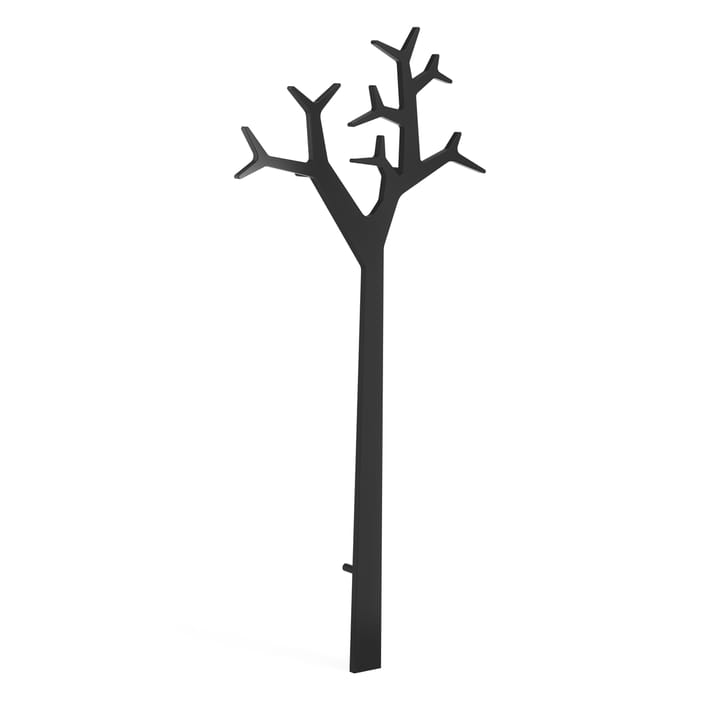 Tree Black Edition wandgemonteerde kapstok 194 cm - Zwart - Swedese