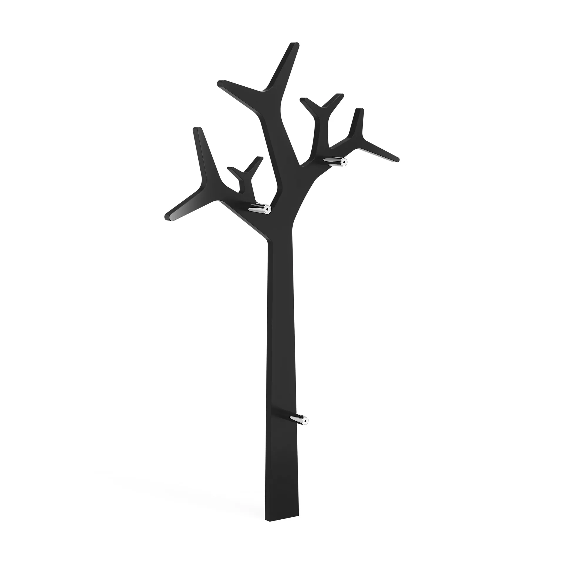 Tree kledinghaken Wand 134cm, zwart Swedese