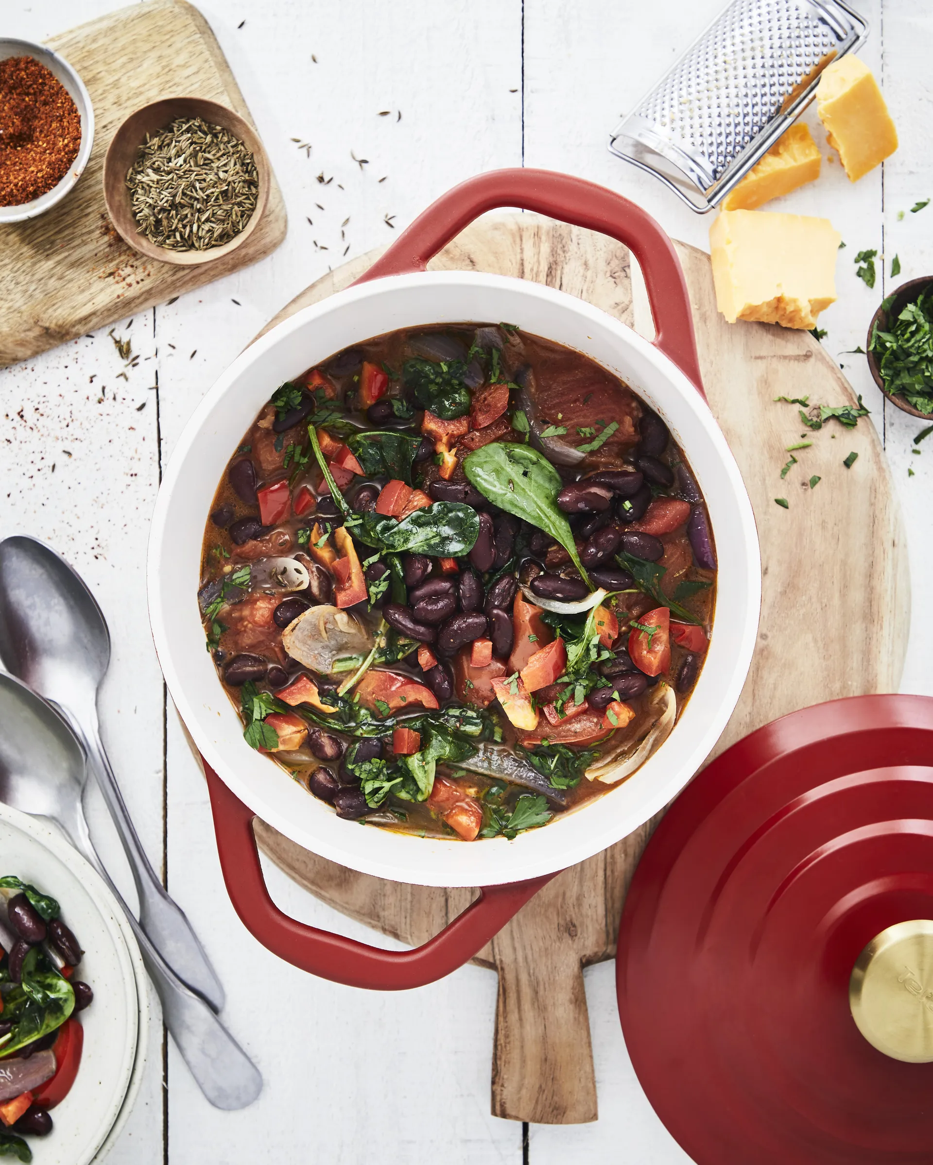 Air braadpan 3,1 l, Rood Tefal