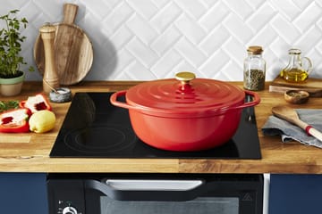 Air ovale braadpan 5,7 l - Rood - Tefal