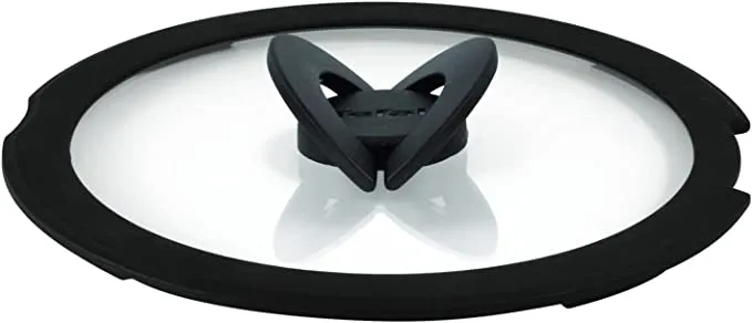 Ingenio glazen deksel Ø20 cm, Zwart Tefal