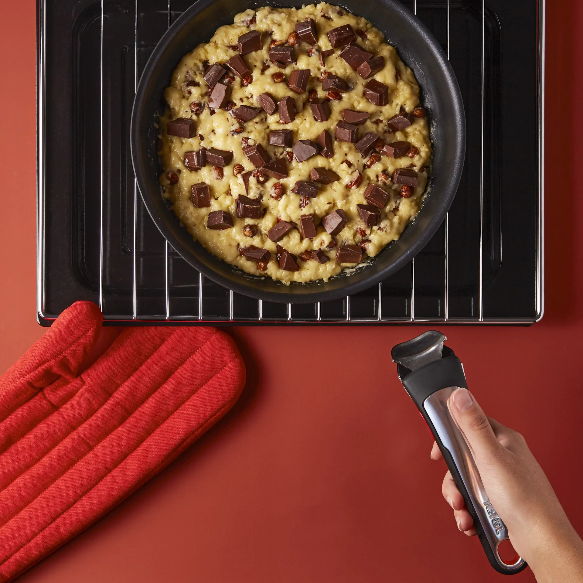 Ingenio Unlimited ON koekenpannen- en steelpannenset, 13-delig Tefal